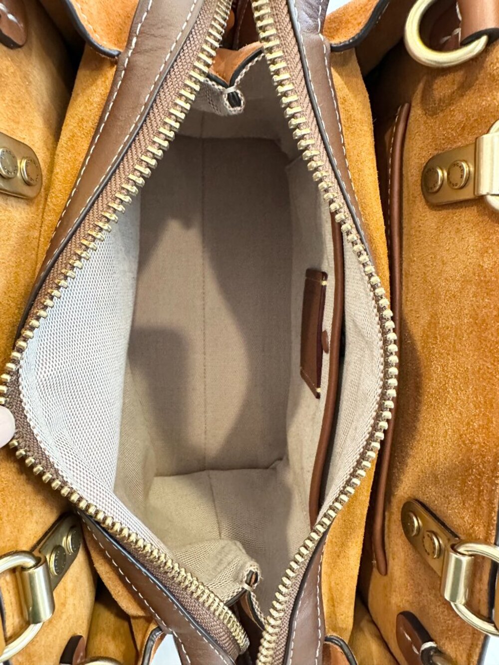 COACH Rogue 25 Signature Textile Jacquard – Brown/Tan - Picture 11 of 16